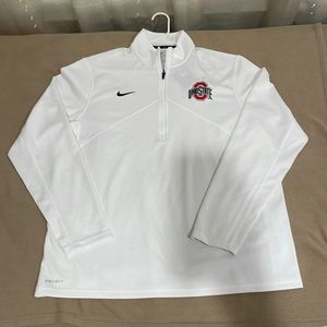 NWT NIKE OHIO STATE QUARTER ZIP